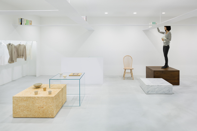 BEIGE, concept store - nendo