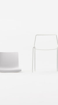 Offset Frame Chair by Nendo | ArchEyes