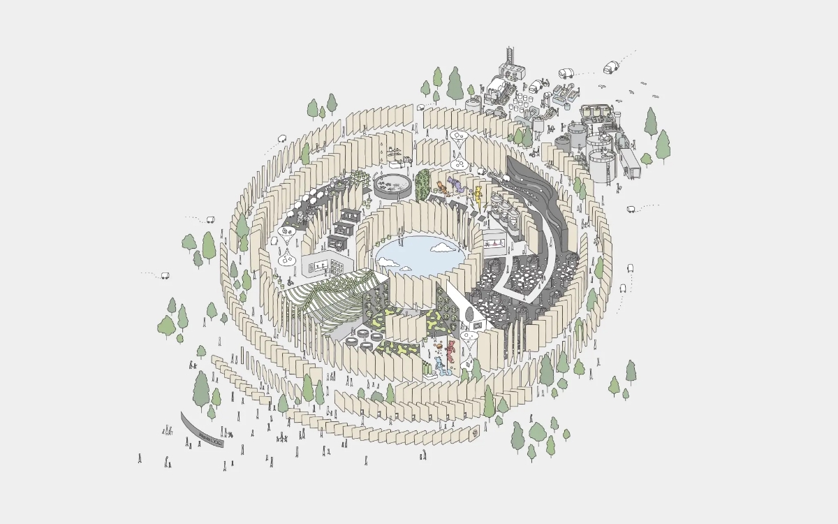 expo concept sketch